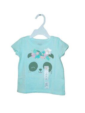 Jumping Beans Toddler Softest Tee Mint Panda Size 12M